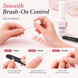 Gel Touch Brush-On Nail Glue