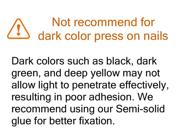 Fester Nagelgelkleber für Nagelspitzen und Press-on-Nägel