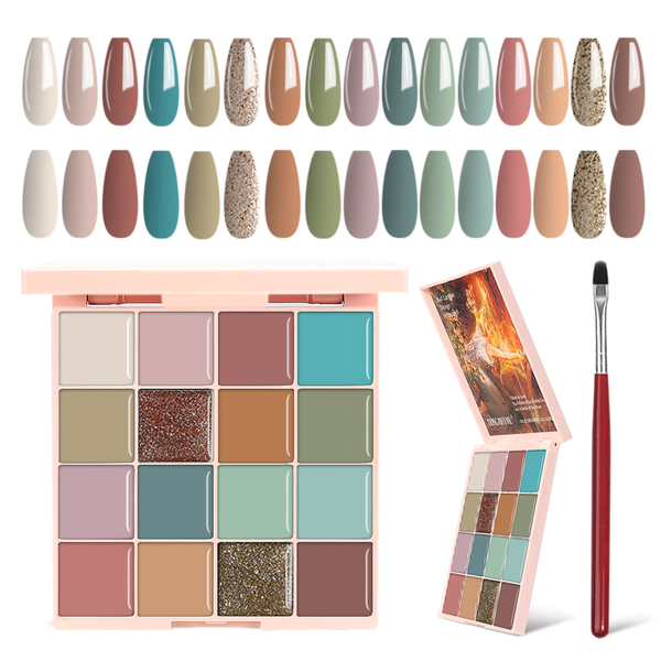 16 Farben Festes Nagelgel CL05