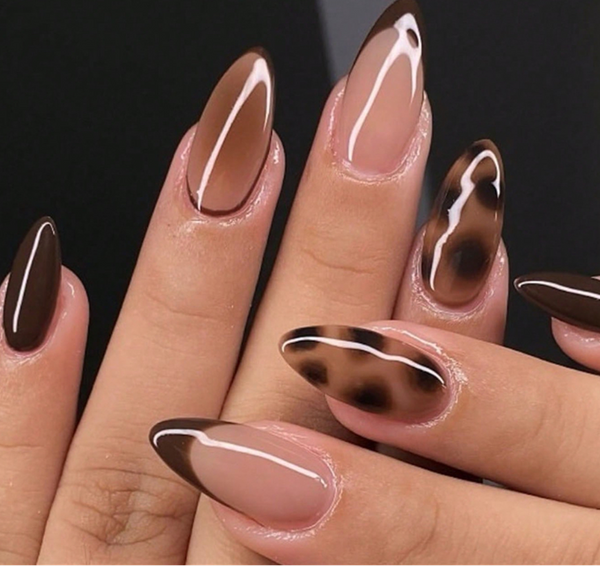 15 Größen - 30 Stück Acryl-Press-On-Nägel XNFS215