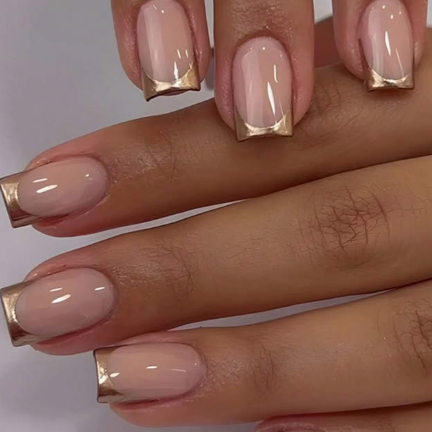 Gel-Press-On-Nägel, 16 Größen, 32-teiliges Set, XNPH1743-1