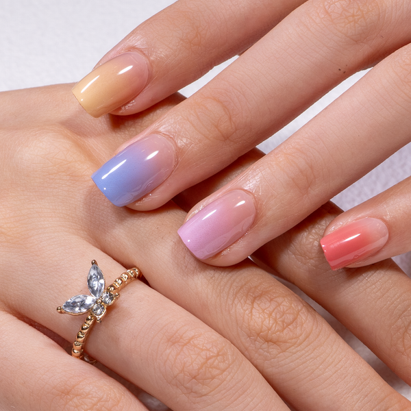 15 Sizes-30 Pcs Acrylic Press On Nails X0047CALED