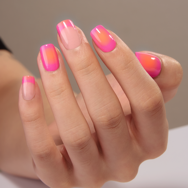 24 Stück/Set zum Aufdrücken von Nägeln W1669