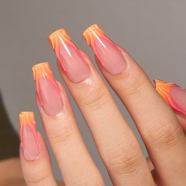 weekly deals Gel Press On Nails 16 Sizes-32 Pcs Kit X004R7I05P