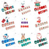 Mini press on nails for kids 24Pcs-12Size PNT-27