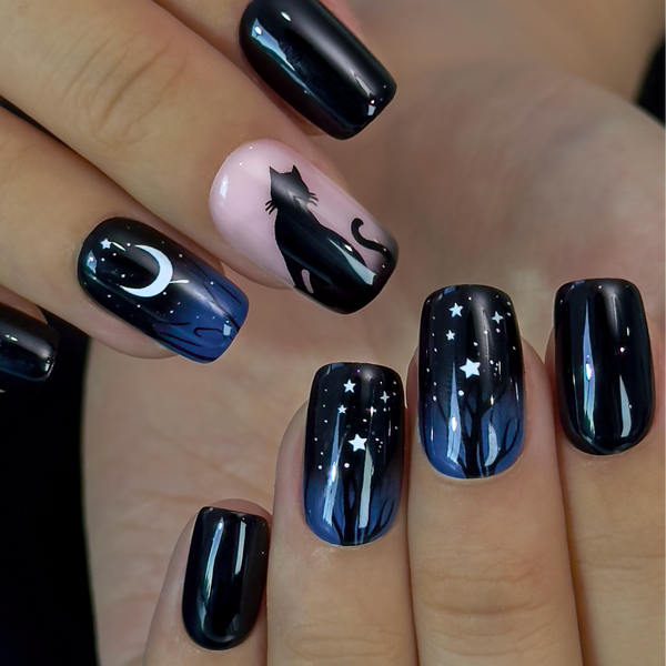 Gel Press On Nail 16 Sizes-32 Pcs Kit X004O2YVLP