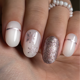 Snowflake Luxe – S Oval
