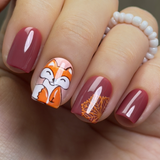 Fox & Foliage – S Squoval