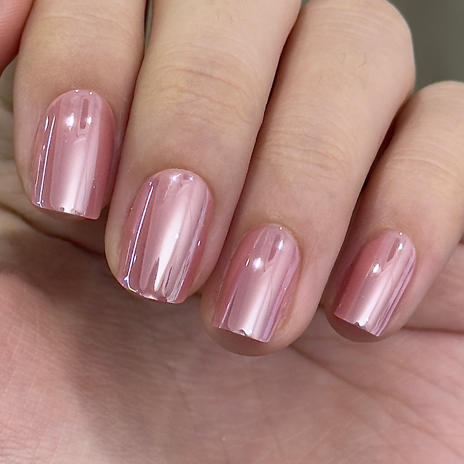 Blush Glossy – S Squoval
