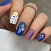 Vintage Floral – M Squoval