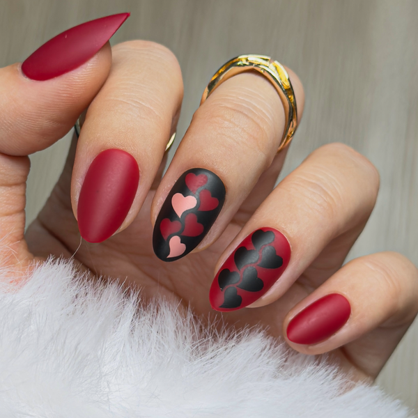 15 Größen - 30 Stück Acryl-Press-On-Nägel XNFS215