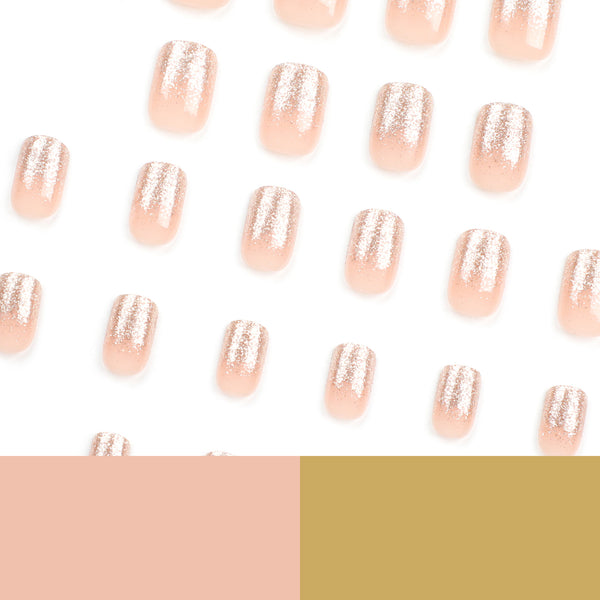 15 Größen - 30 Stück Acryl-Press-On-Nägel X0045GROUF