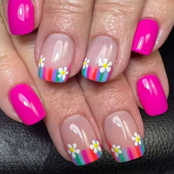 15 Sizes-30 Pcs Acrylic Press On Nails X004PR30JX