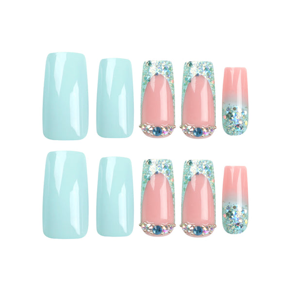 weekly deals 15 Sizes-30 Pcs Acrylic Press On Nails JP2811