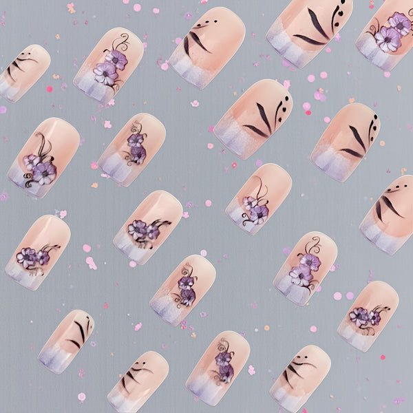 15 Sizes-30 Pcs Acrylic Press On Nails X004RPFHDZ