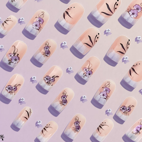 15 Sizes-30 Pcs Acrylic Press On Nails X004RPFHDZ