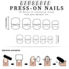 weekly deals Sale 15 Sizes-30 Pcs Acrylic Press On Nails X004ORGM8Z