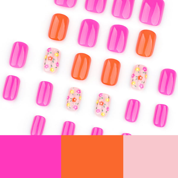 15 Sizes-30 Pcs Acrylic Press On Nails X004Q34MHP