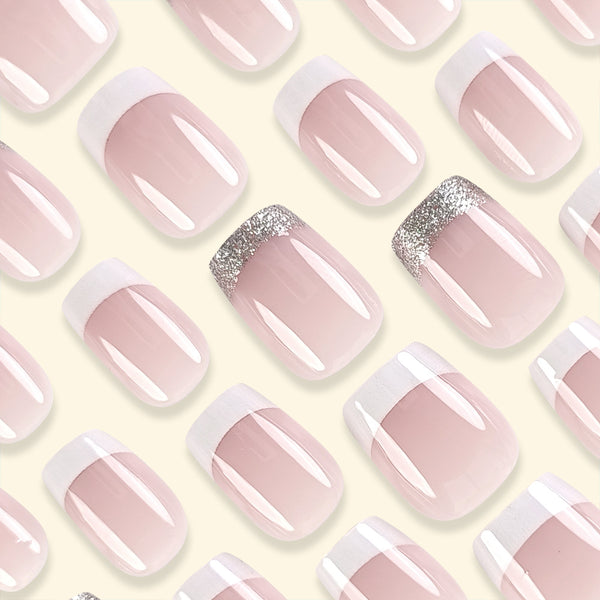 15 Größen - 30 Stück Acryl-Press-on-Nägel DY1331-B7