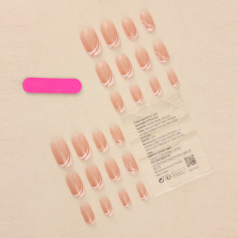 24pcs/Set Press On Nail CurvLife