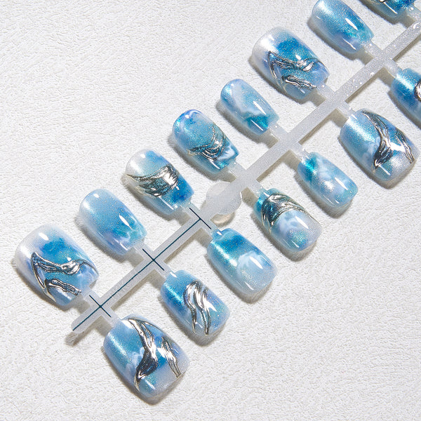 15 Sizes-30 Pcs 3D Press On nails X004PI6YV3