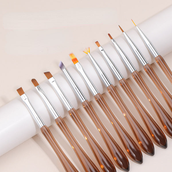 Gebeizter Stift Halo Dye Painting Gradient Rundkopf Spezieller Phototherapie-Stift