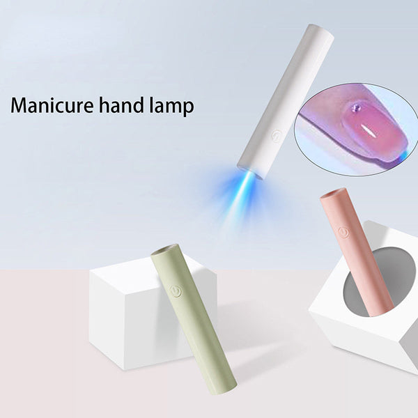 1 Stück tragbarer Mini-Nageltrockner, UV-Härtungslampe