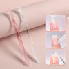 Glass Cuticle Pusher - Dual Ended Manicure Stick