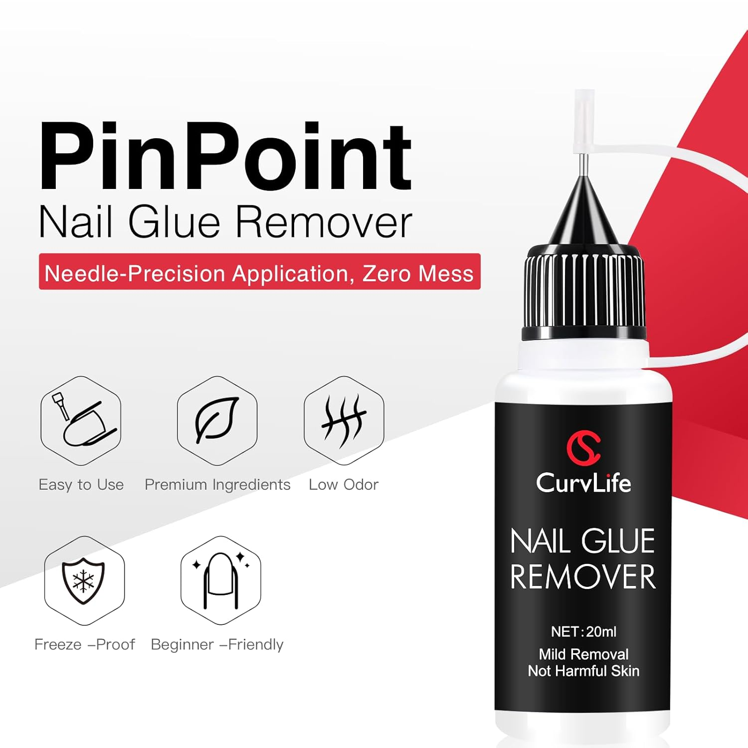 Semi solid glue New Upgrade Super Strong Quick drying with remover kit