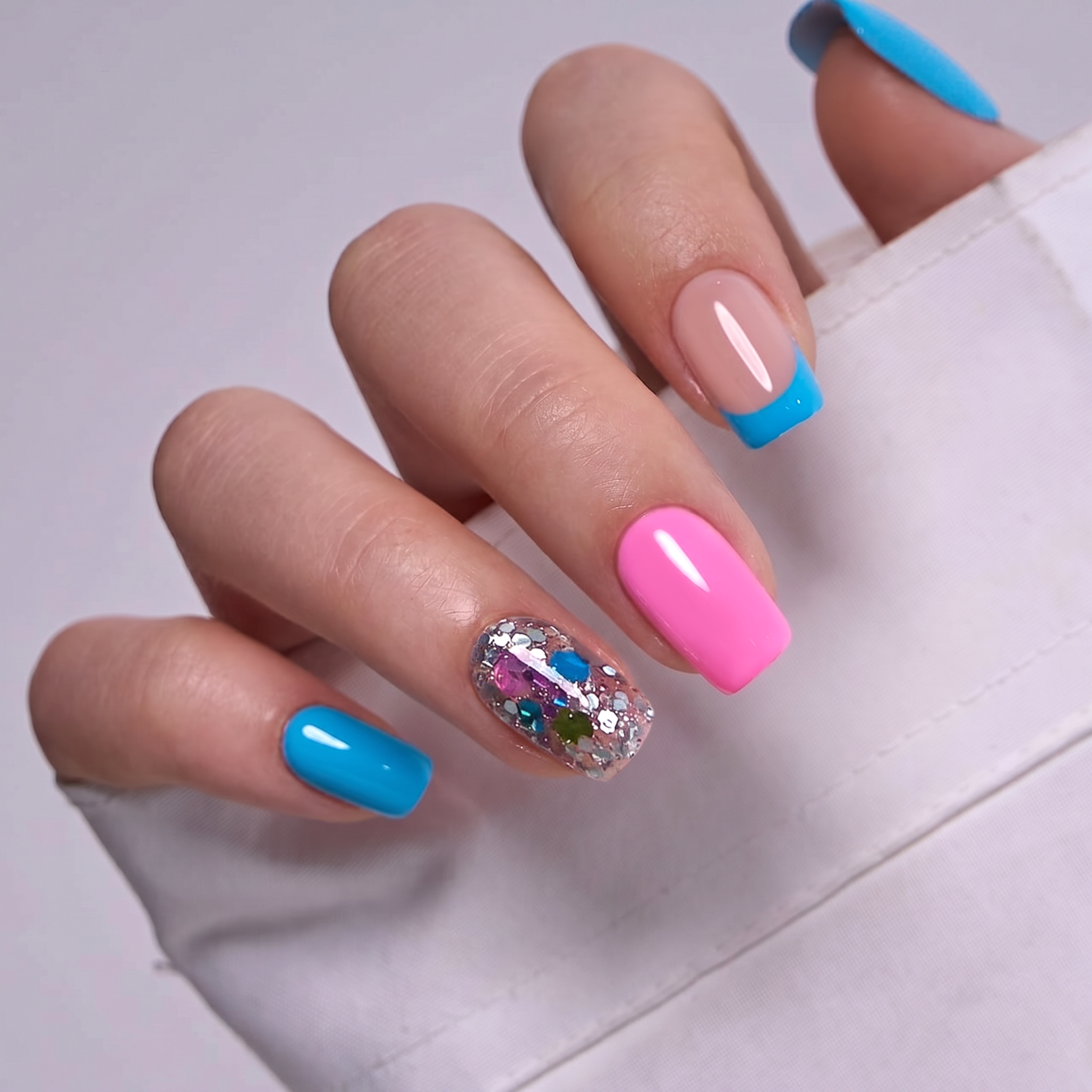 Designer’s Pick | Candy Splash – M Squoval