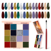 16 Farben Solides Nagelgel-Set7