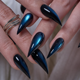 Sapphire Shift - L Cat Claw nail