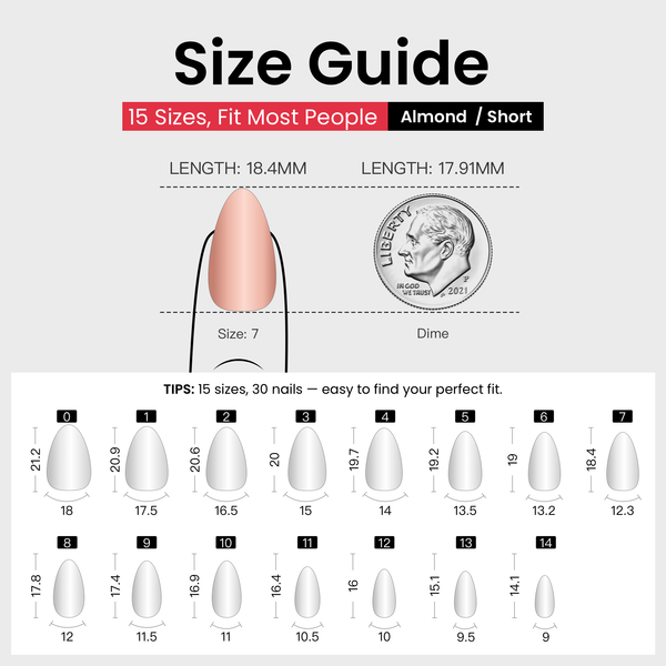 Starlight Shine Collection-Short Almond