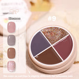 4 Farben Festes Nagelgel Farbe9