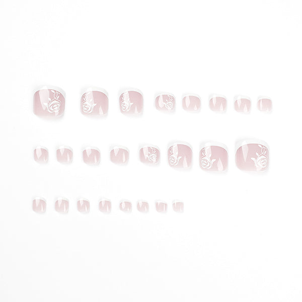 Gel Press On Nail 16 Sizes-32 Pcs Kit JP1656