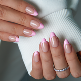 Blush Dot French – S Almond