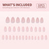 15 Größen - 30 Stück Acryl-Press-On-Nägel A461