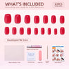 Gel Press On Nails 16 Sizes-32 Pcs Kit A116 MH-5