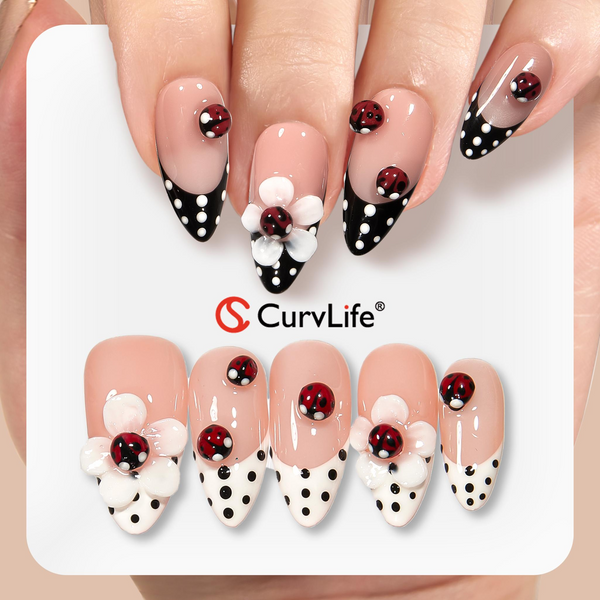 Handmade·Ladybug Bloom