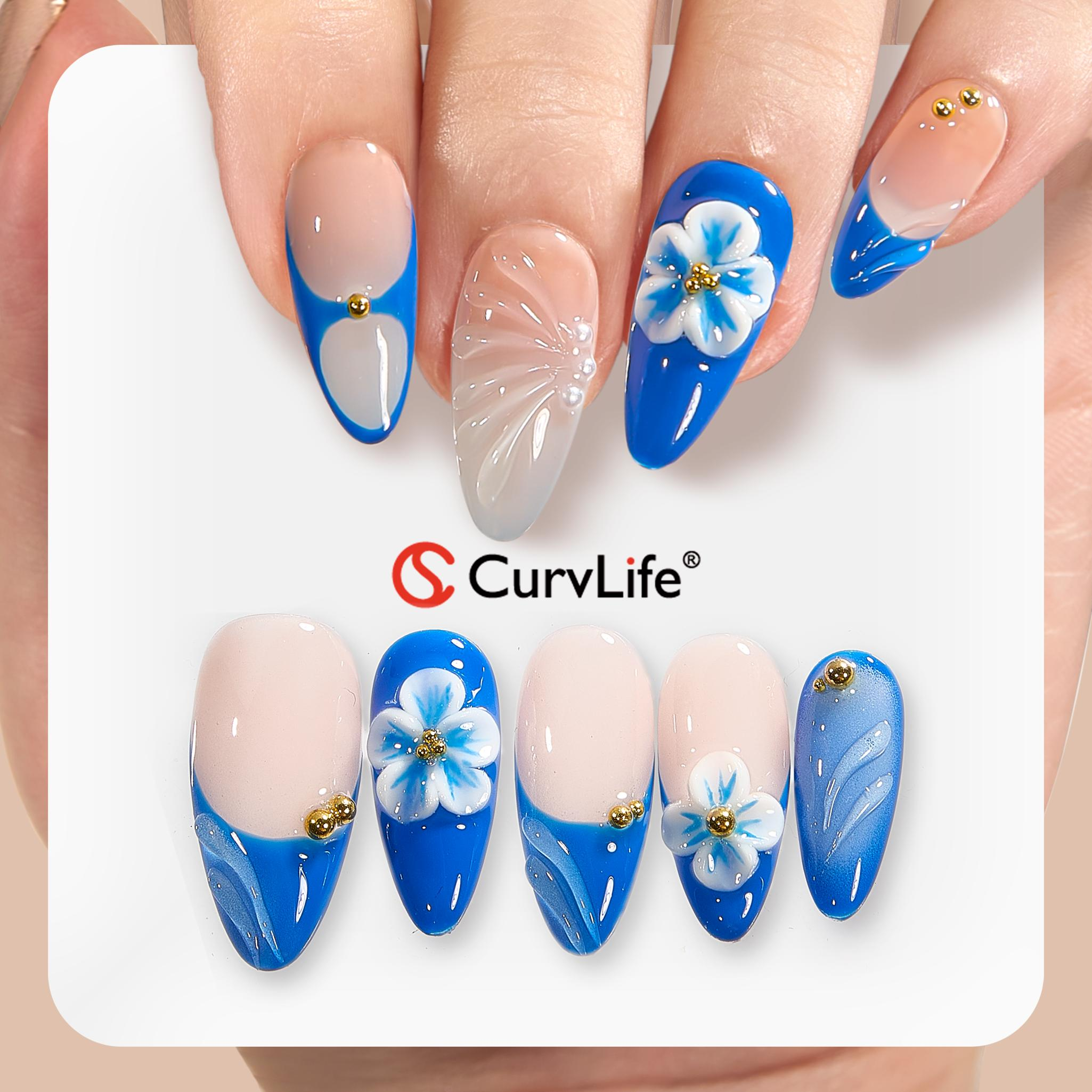 Handmade·Azure Petal