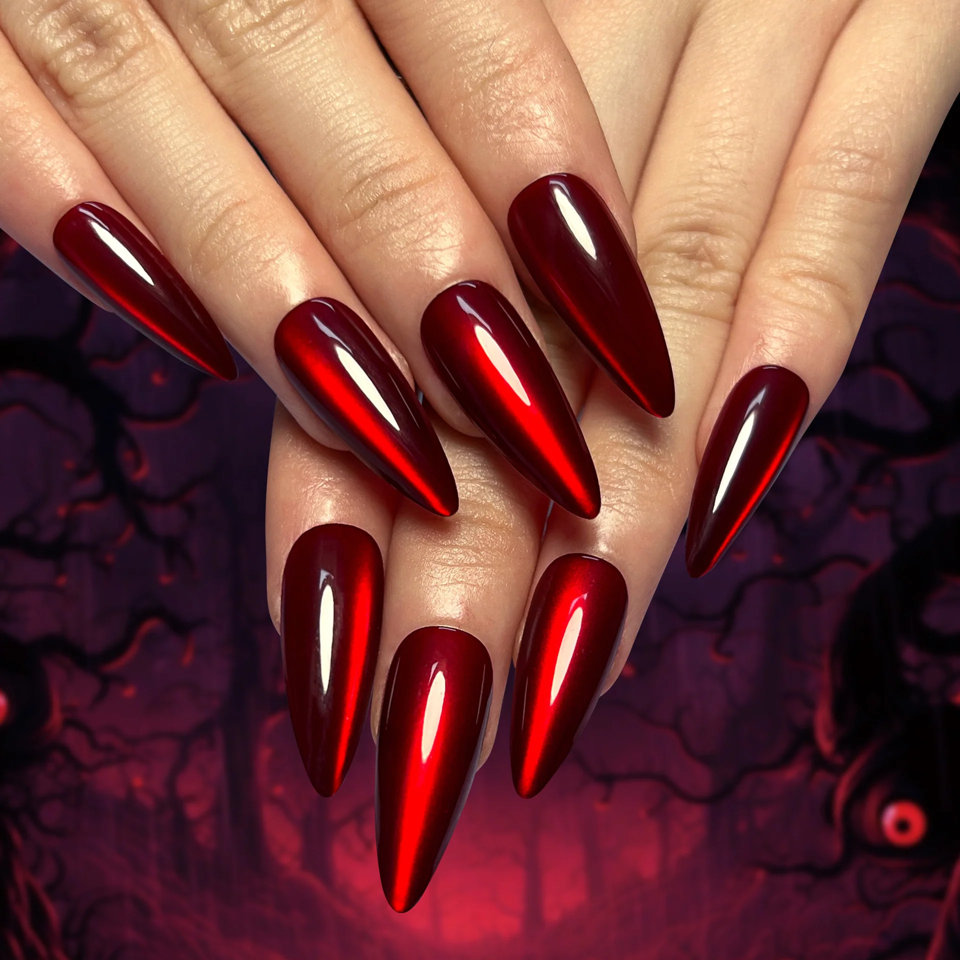 Ruby Cat Glow – L Almond