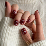 Merlot Sprig - RS Squoval