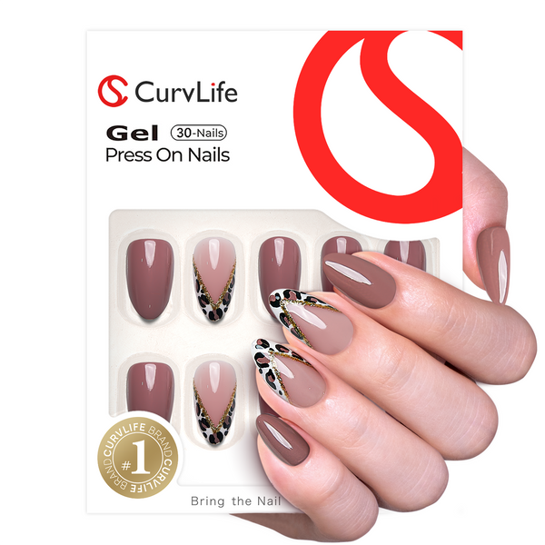 15 Größen - 30 Stück Acryl-Press-On-Nägel XNFS215