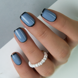 Misty Slate Vibe – S Squoval