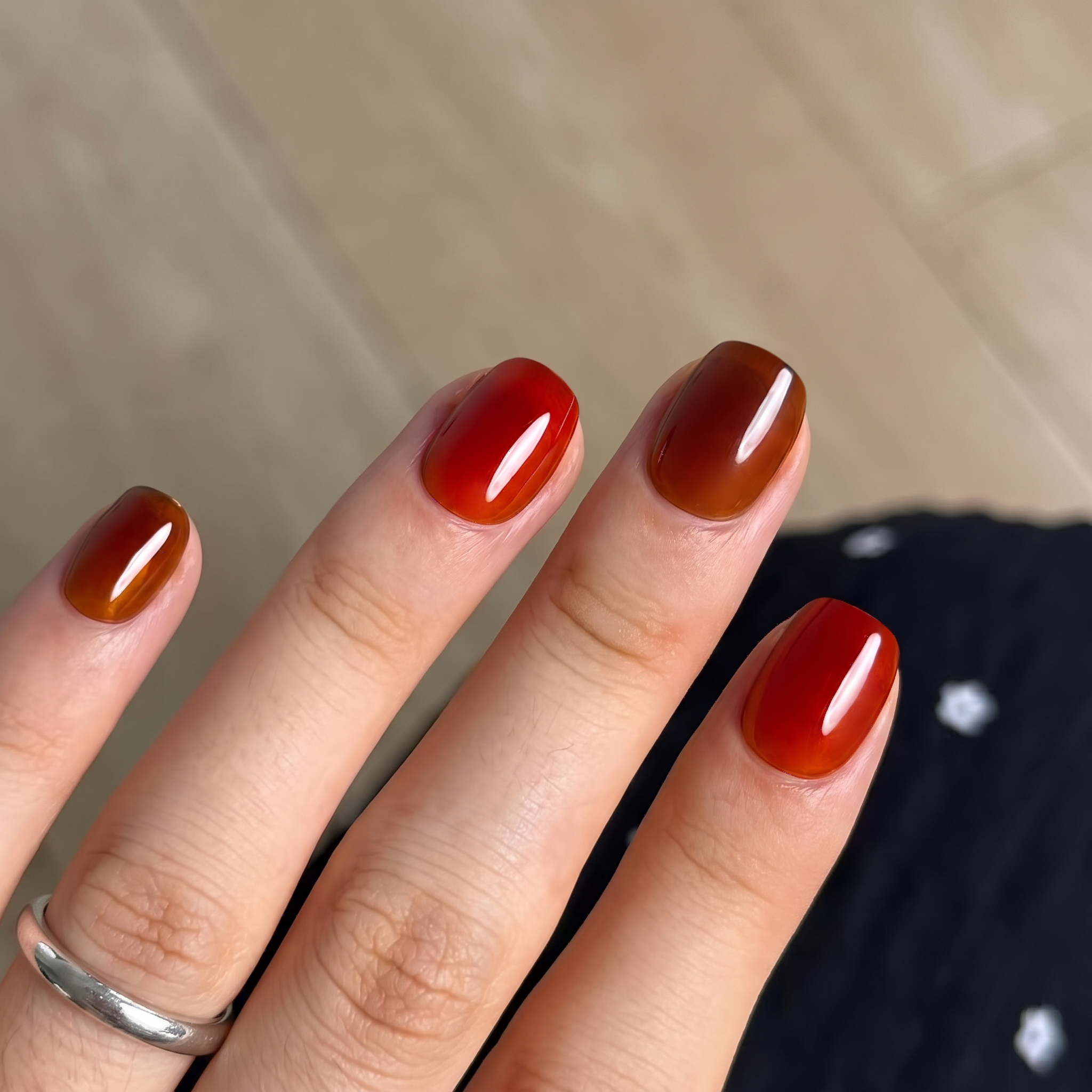 Jelly Glaze - Amber Caramel - RS Squoval
