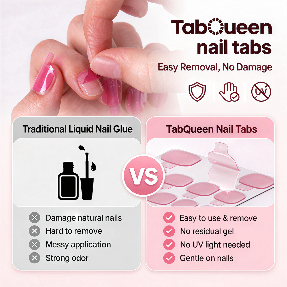 TabQueen Nail Adhesive Tabs