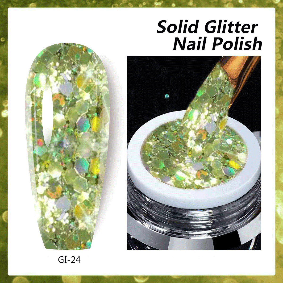 Solid Nail Polish GI-24