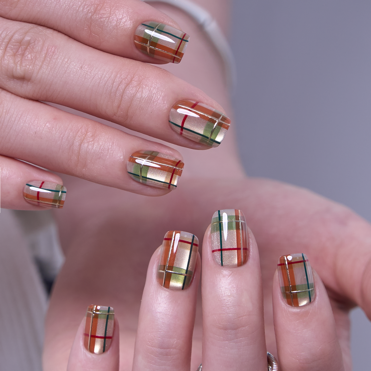 Holiday Tartan - S Squoval