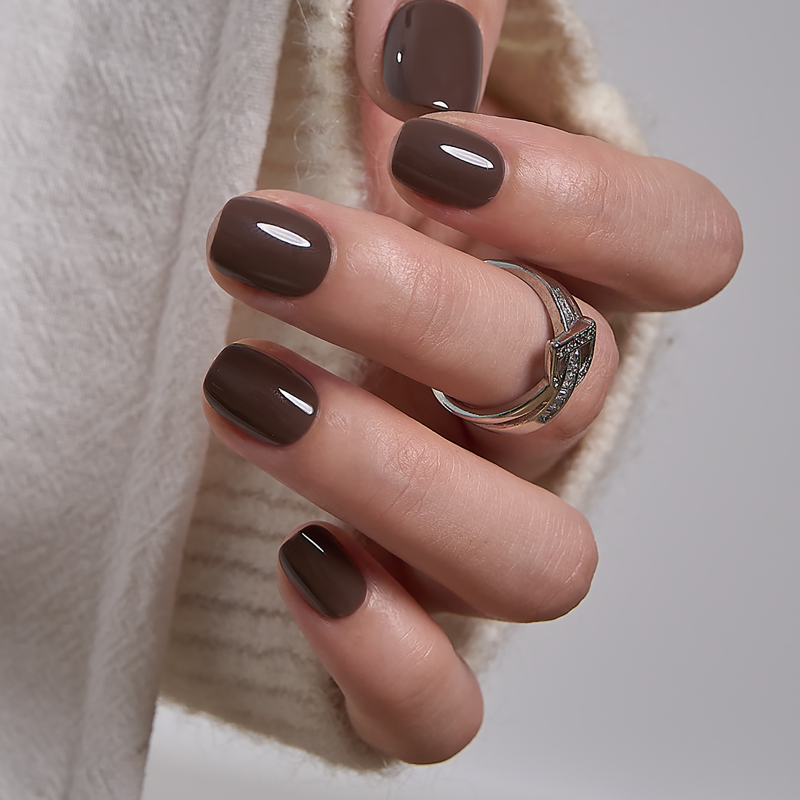 Umber Satin - RS Squoval