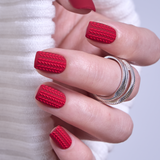 Cozy Crimson - S Squoval